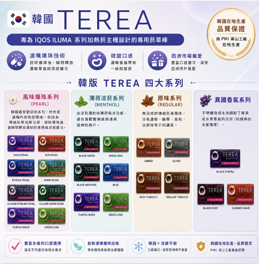 (韓版)TEREA煙彈